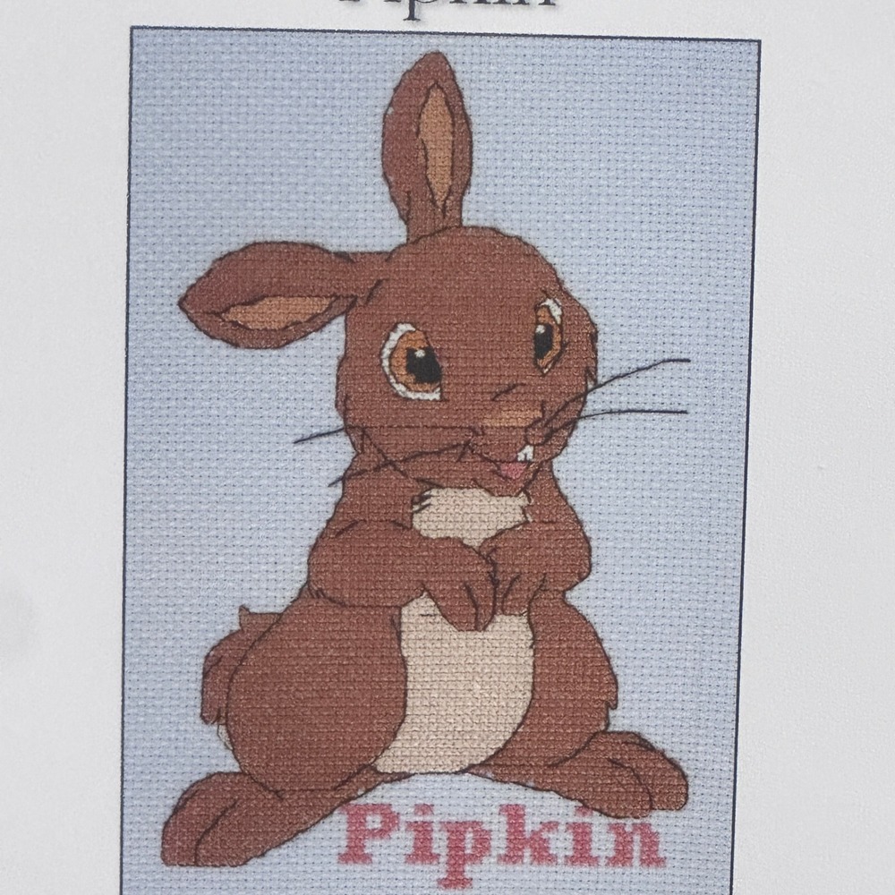 DMC Watership Down Pipkin Counted Cross Stitch Kit 5x7 K3819US‎ New Sealed